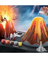 Discovery #Mindblown Do-It-Yourself Volcano Science Lab, 12 Piece Paint and Play Eruption Kit