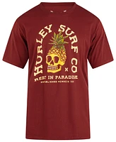Hurley Men's Everyday Pineapple Skull Short Sleeve T-shirt