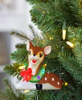 Mr. Christmas 4.5" Nostalgic Ceramic Ornament, Reindeer