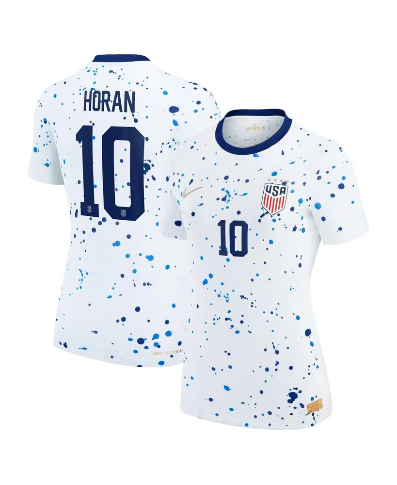 Women's Nike Lindsey Horan White Uswnt 2023 Home Authentic Jersey