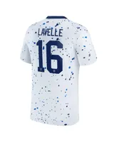 Men's Nike Rose Lavelle White Uswnt 2023 Home Replica Jersey