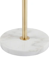 Ink+Ivy Holloway 3-Globe Light Floor Lamp with Marble Base