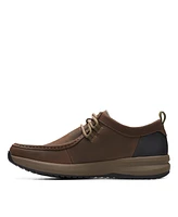 Clarks Men's Collection Wellman Moc Leather Lace Up Shoes