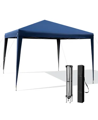 Patio 10x10ft Outdoor Instant Pop-up Canopy Folding Sun Shelter Carry Bag