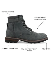 Territory Men's Yukon Wide Width Tru Comfort Foam Lace-up Cap Toe Ankle Boot