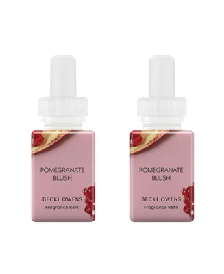 Pura Becki Owens - Pomegranate Blush - Home Scent Refill - Smart Home Air Diffuser Fragrance - Up to 120-Hours of Premium Fragrance per Refill