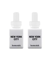 Pura Homesick - New York City - Home Scent Refill - Smart Home Air Diffuser Fragrance - Up to 120-Hours of Luxury Fragrance per Refill