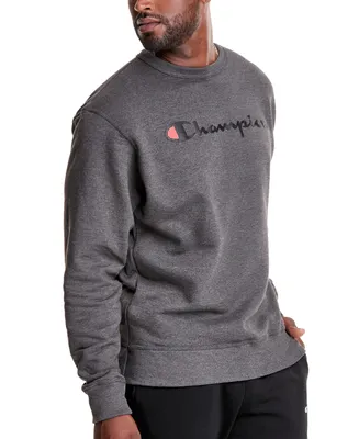 Champion Men's Powerblend Fleece Logo Sweatshirt