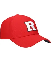 Men's adidas Scarlet Rutgers Scarlet Knights 2021 Sideline Coaches Aeroready Flex Hat