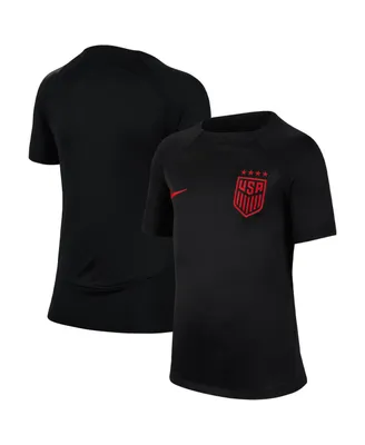 Big Boys Nike Black Uswnt Academy Pro Performance Raglan Top