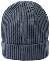 Tommy Hilfiger Men's Fisherman Ribbed-Knit Logo Beanie