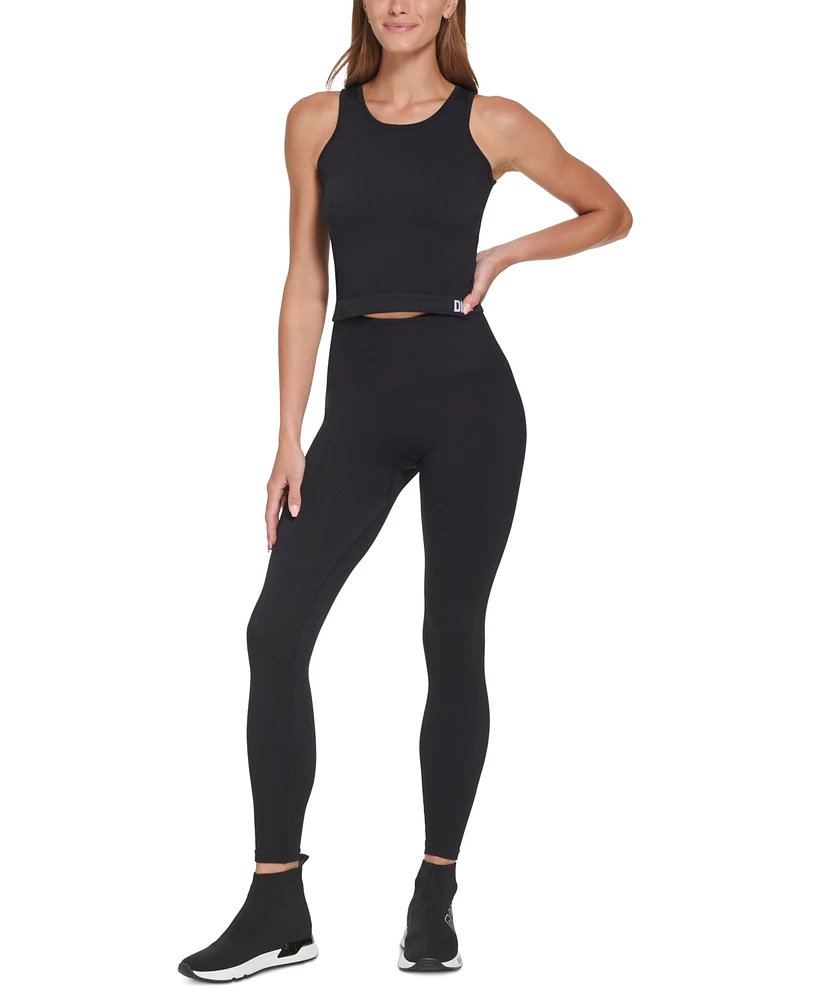 Dkny Sport Women's Performance Seamless Solid Leggings