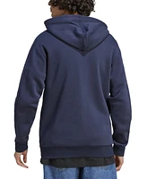 adidas Men's Essentials 3-Stripes Regular-Fit Full-Zip Fleece Hoodie