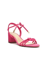 Arezzo Women's Camila Mid Block Heel Sandals