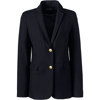 Lands' End Women's Hopsack Blazer