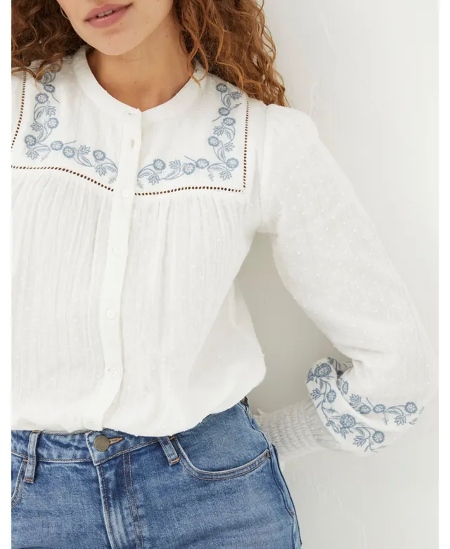 Nickie Embroidered Blouse