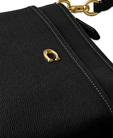 Coach Crossgrain Leather Kitt Crossbody