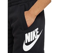 Nike Big Kids Sportswear Club Fleece Logo-Print French Terry Shorts