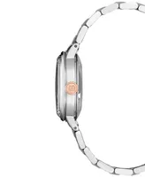 Seiko Women's Automatic Presage Diamond Stainless Steel Bracelet Watch 30mm