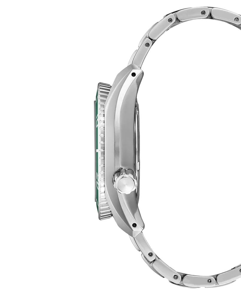 Seiko Men's Prospex Sea Sumo Solar Gmt Stainless Steel Bracelet Watch 45mm