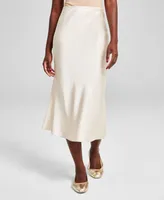 And Now This Women's Satin Midi Skirt, Created for Macy's