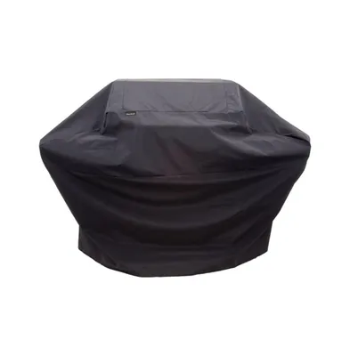 Char-Broil Black Grill Cover For Designed to fit 5 6 or 7 Burner Gas Grills X-Large 72 in. W x 42