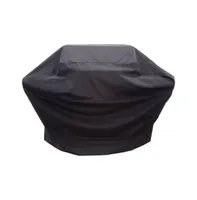 Char-Broil Black Grill Cover For Designed to fit 5 6 or 7 Burner Gas Grills X-Large 72 in. W x 42