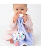 Pacifier Holder Stuffed Animal Pacifier Lovey with Baby Teether, Unicorn 2-Pack - Assorted Pre