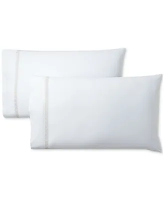 Lauren Ralph Spencer Cable Embroidery Pillowcase Set