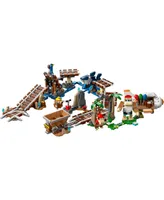 Lego Super Mario 71425 Diddy Kong's Mine Cart Ride Expansion Toy Building Set