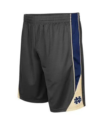 Men's Colosseum Charcoal Notre Dame Fighting Irish Turnover Shorts