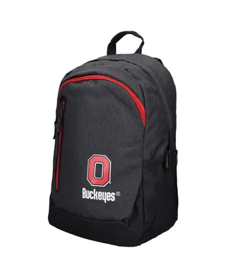 Youth Boys and Girls Foco Black Ohio State Buckeyes Bold Color Backpack