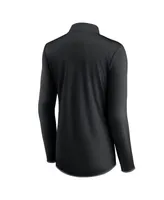 Women's Fanatics Black Austin Fc Worth the Drive Quarter-Zip Top