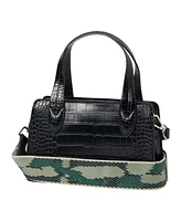 Urban Originals August Croc-effect Faux Leather Crossbody Bag