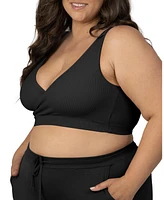 Kindred Bravely Plus Busty Sublime Adjustable Crossover Nursing & Lounge Bra - Fits 42E-46I