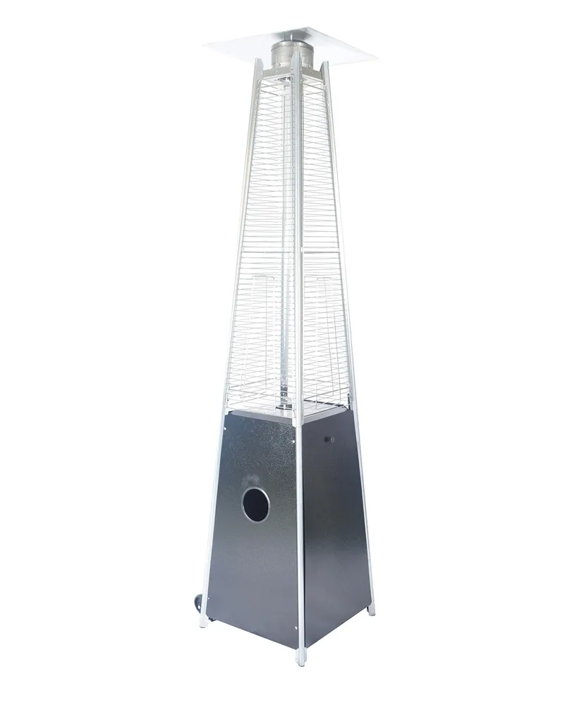 Simplie Fun Quartz Glass Tube Patio Heater, Visual Flame Heater, 40000 Btu