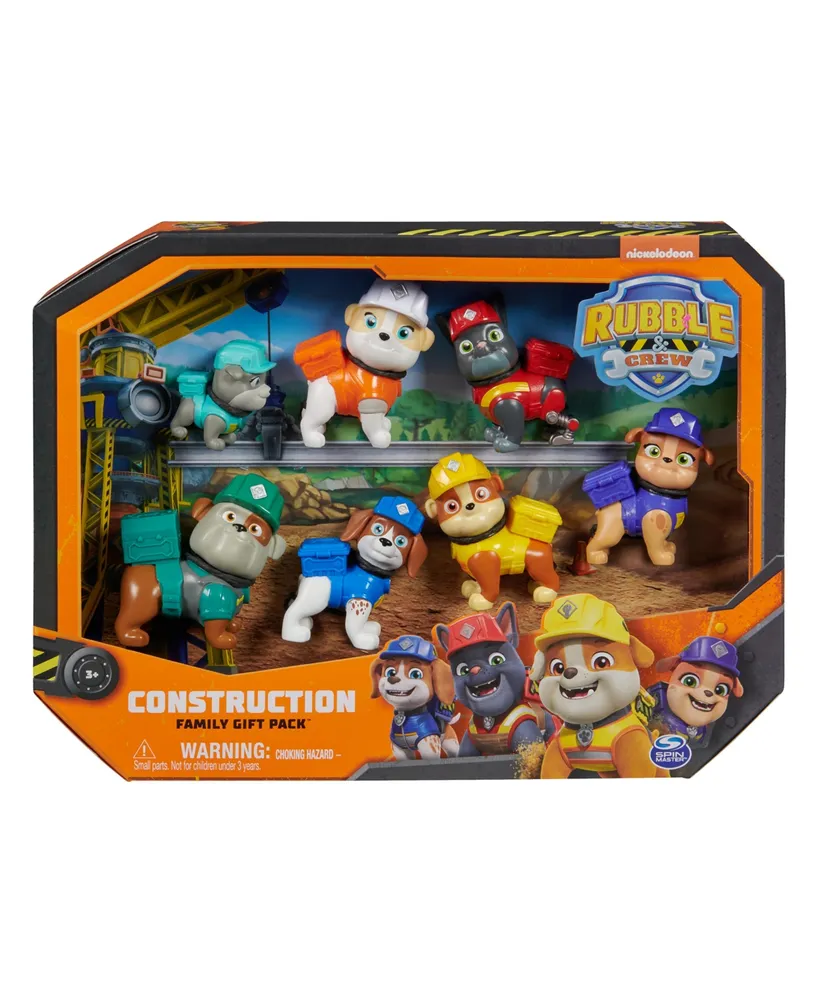 Rubble & Crew, Toy Figures Gift Pack, with 7 Collectible Action Figures - Multi