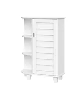 RiverRidge Home 36.63" Single Door Floor Cabinet with Side Shelves