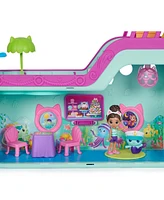 Gabby's Dollhouse, Gabby Cat Friend Ship, Cruise Ship Toy with 2 Toy Figures, Surprise Toys Dollhouse Accessories, Kids Toys for Girls Boys 3 Plus