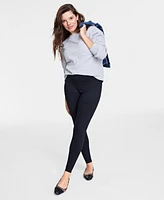 On 34th Women's Mid-Rise Ankle-Length Leggings, Created for Macy's