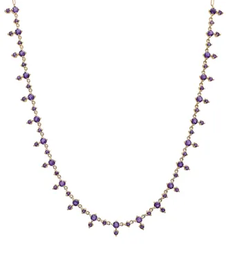 Amethyst 17" Collar Necklace (4-1/2 ct. tw.) in 14k Gold