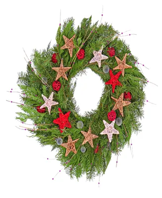 National Tree Company 22" Fresh Evergreens Wreath