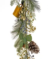 National Tree Company 9' Hgtv Home Collection Swiss Chic Garland