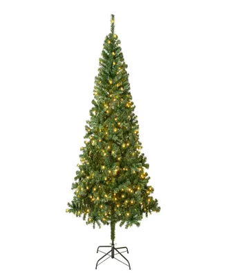 National Tree Company 4.5 ft. Linden Spruce Wrapped Tree with 150 Warm White Led Lights