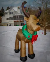 National Tree Company 8' Inflatable Reindeer
