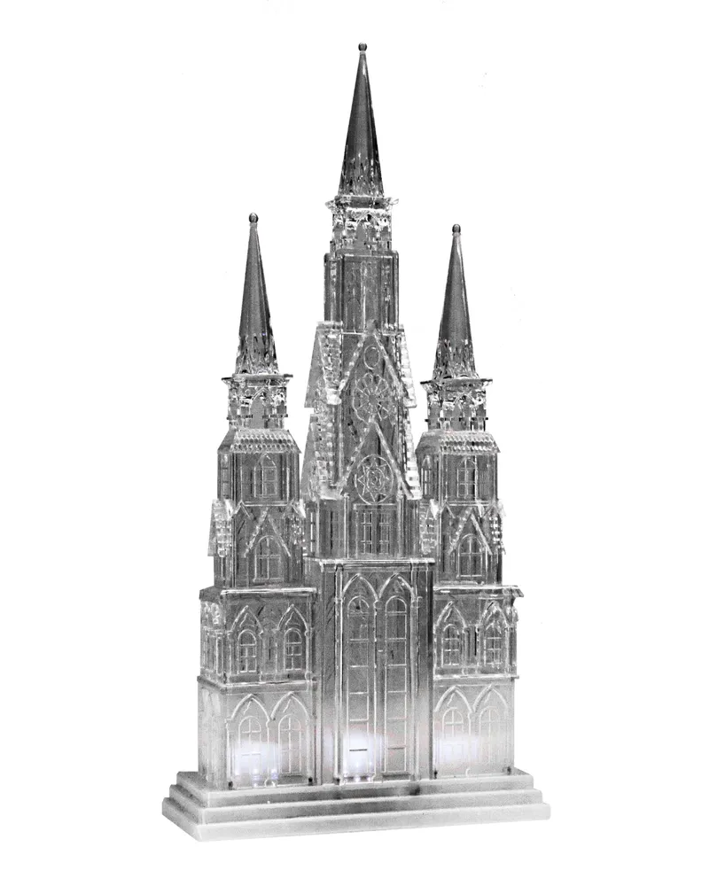 National Tree Company 17" Pre-Lit Christmas Cathedral