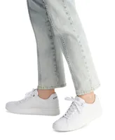 Coach Women's Lowline Lace Up Low Top Signature Sneakers