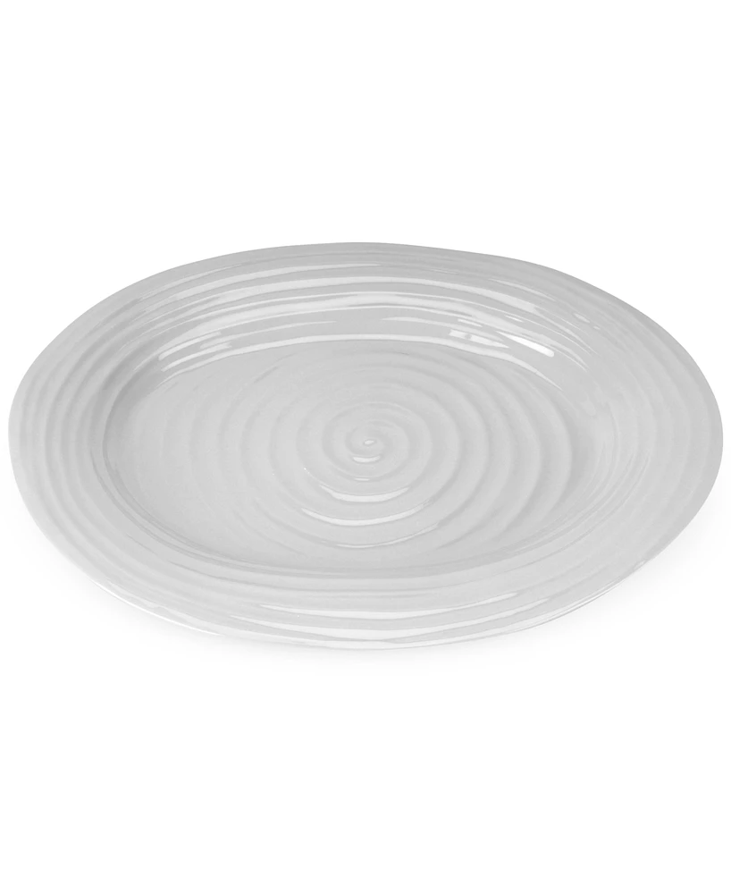 Portmeirion Sophie Conran Grey Medium Oval Platter