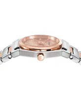 Salvatore Ferragamo Women's Swiss Vega Holiday Capsule Two-Tone Stainless Steel Bracelet Watch 28mm