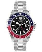 Philipp Plein Men's Gmt-i Challenger Stainless Steel Bracelet Watch 44mm